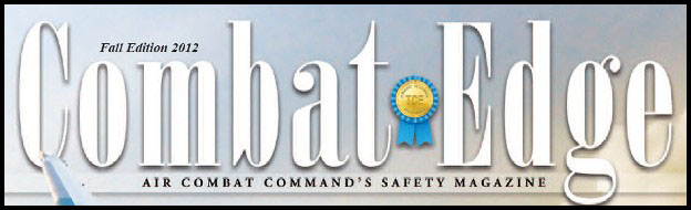 Link to Air Combat Command's Safety magazine Combat Edge 
