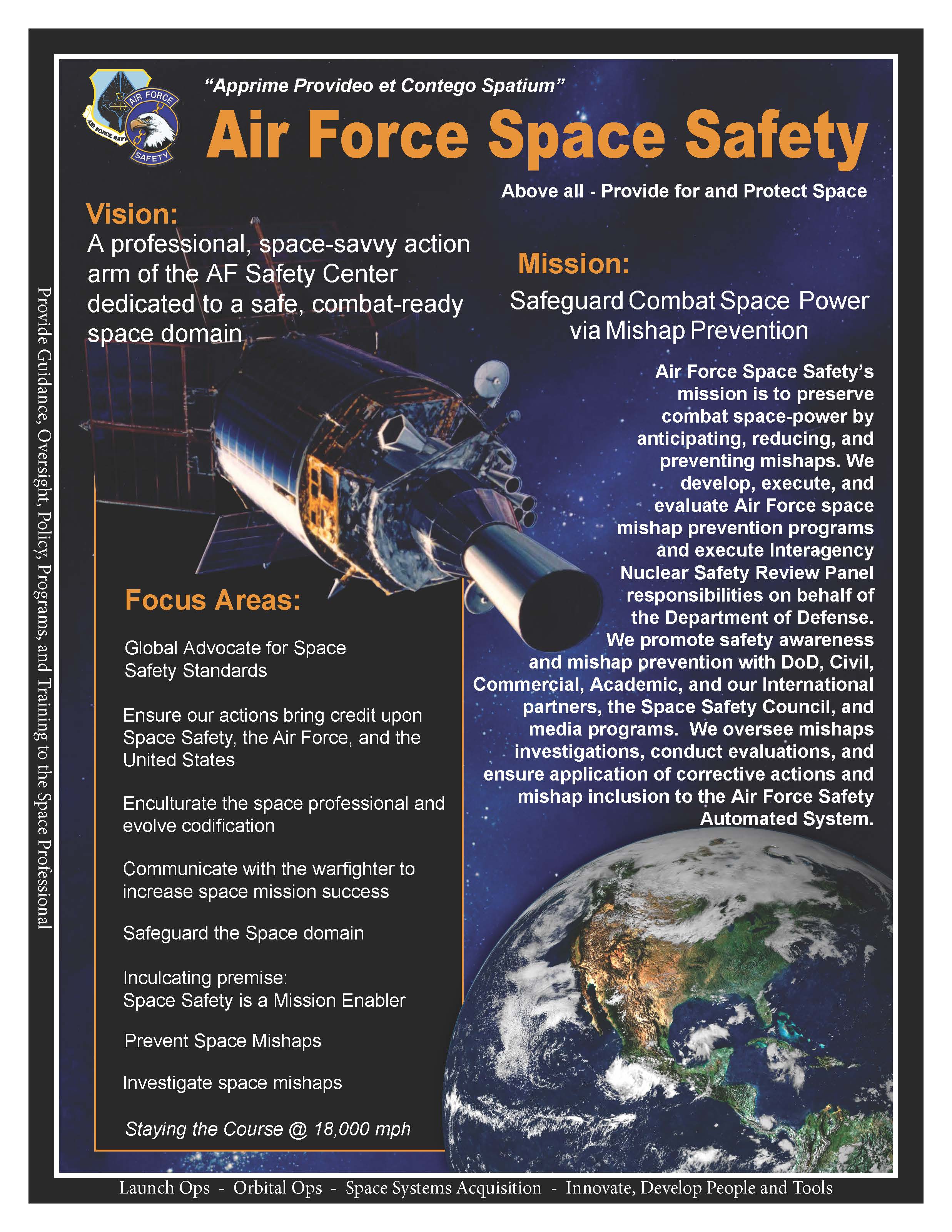 Air Force Safety Center > Divisions > Space Safety Division